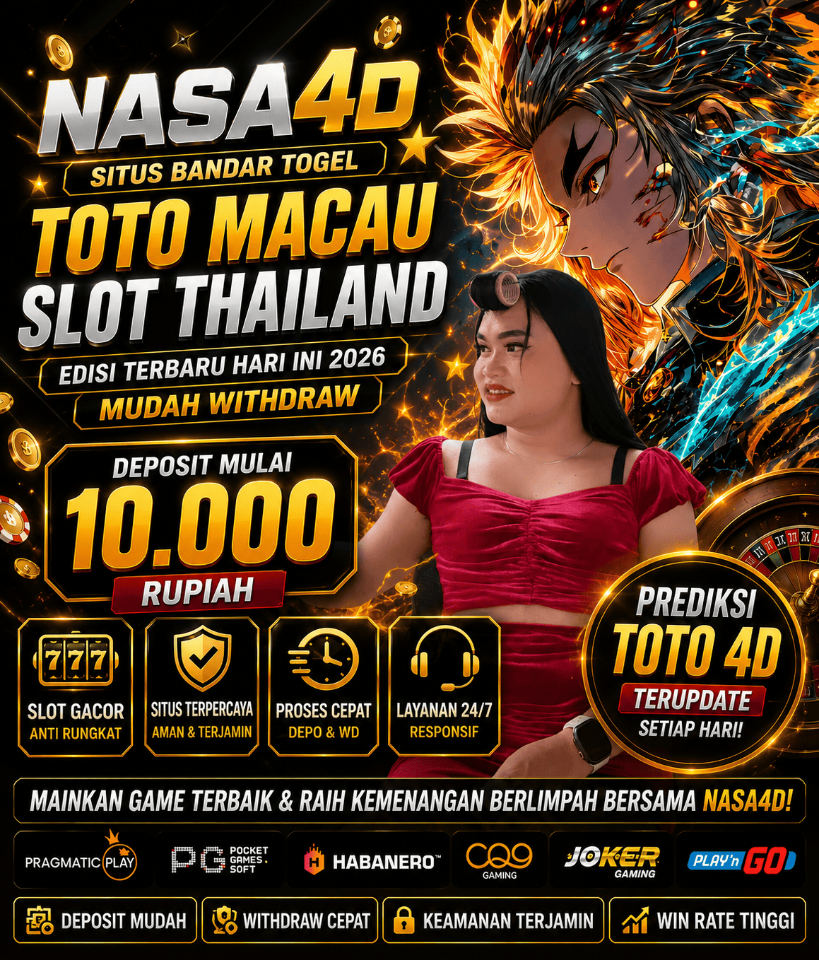 NASA4D: Situs Bandar Togel Toto Macau Slot Thailand Edisi Terbaru Hari Ini 2026 Mudah Withdraw
